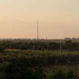 L'antenna da lontano, prima del tramonto